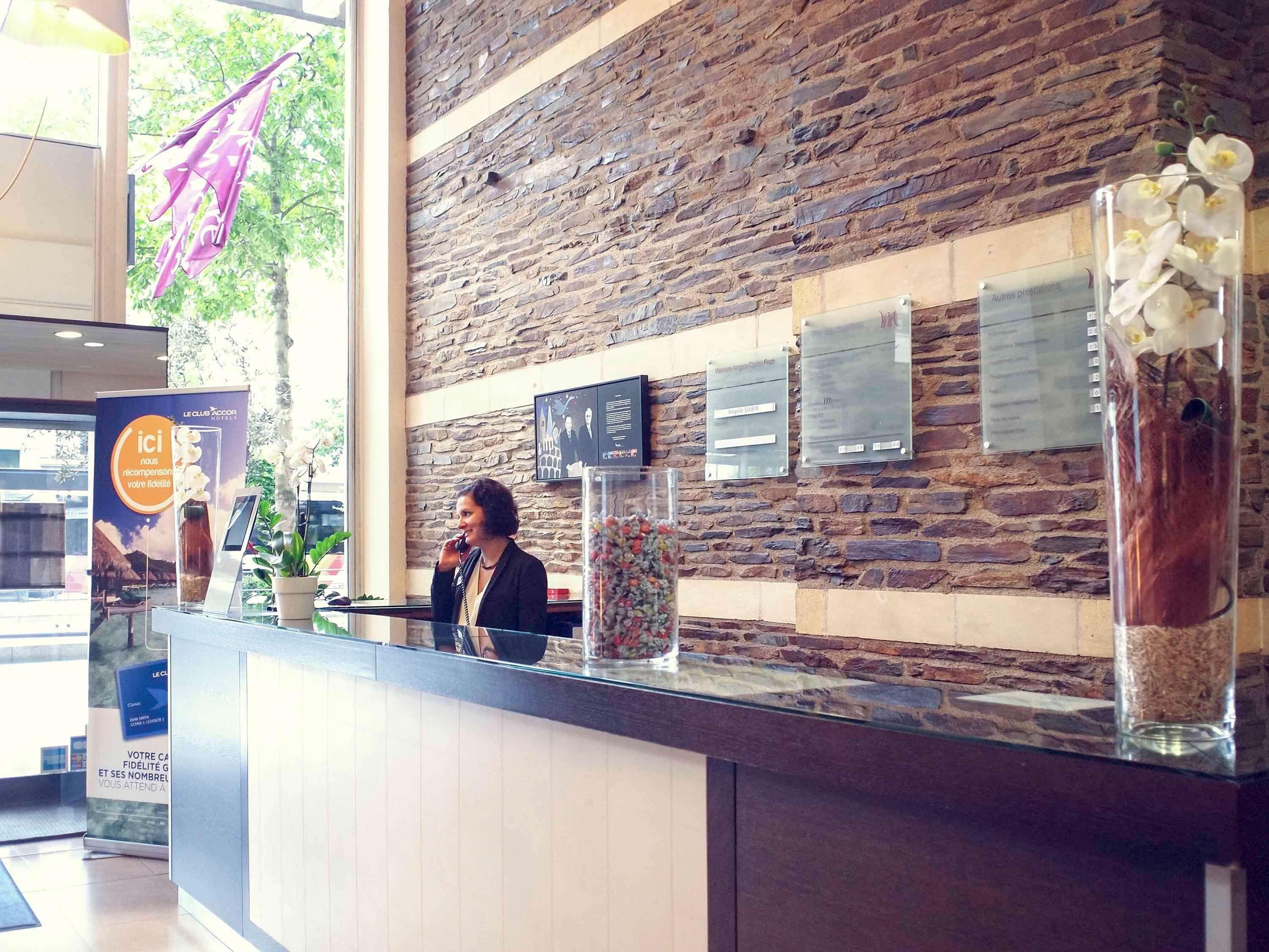 Mercure Angers Centre Gare Exterior foto